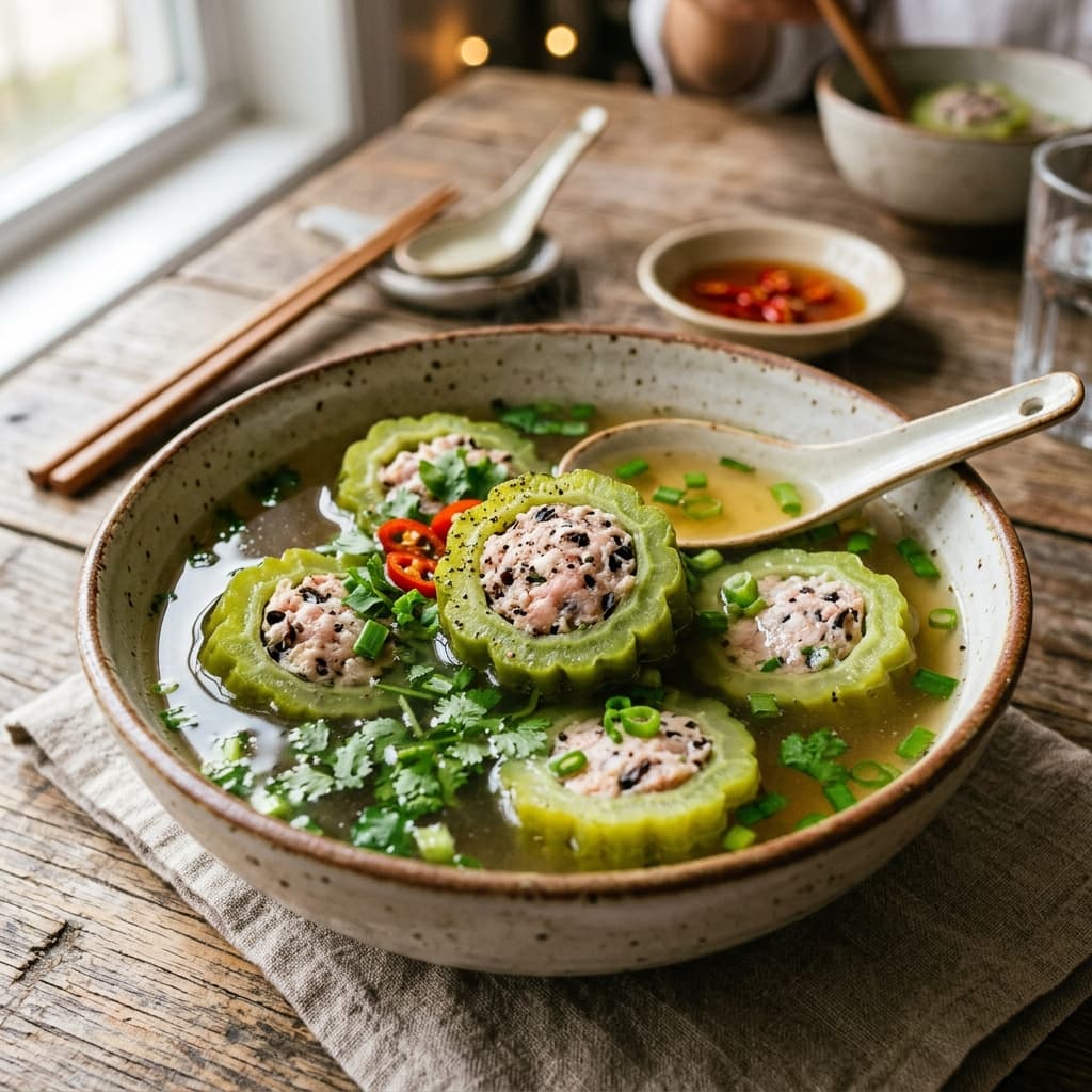 Canh Khổ Qua Nhồi Thịt