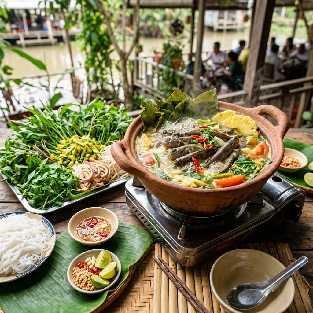 Lẩu Cá Kèo Lá Giang