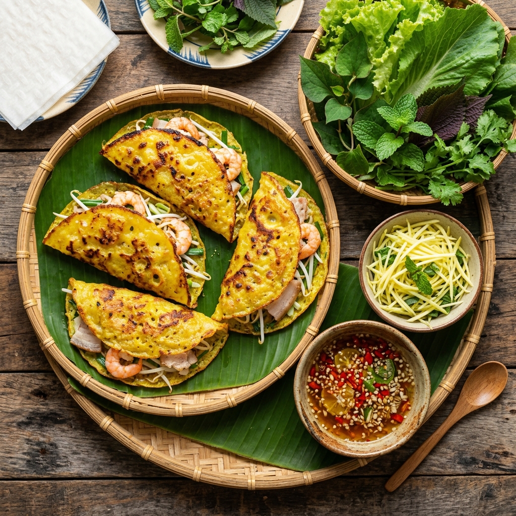 Bánh Xèo Miền Trung