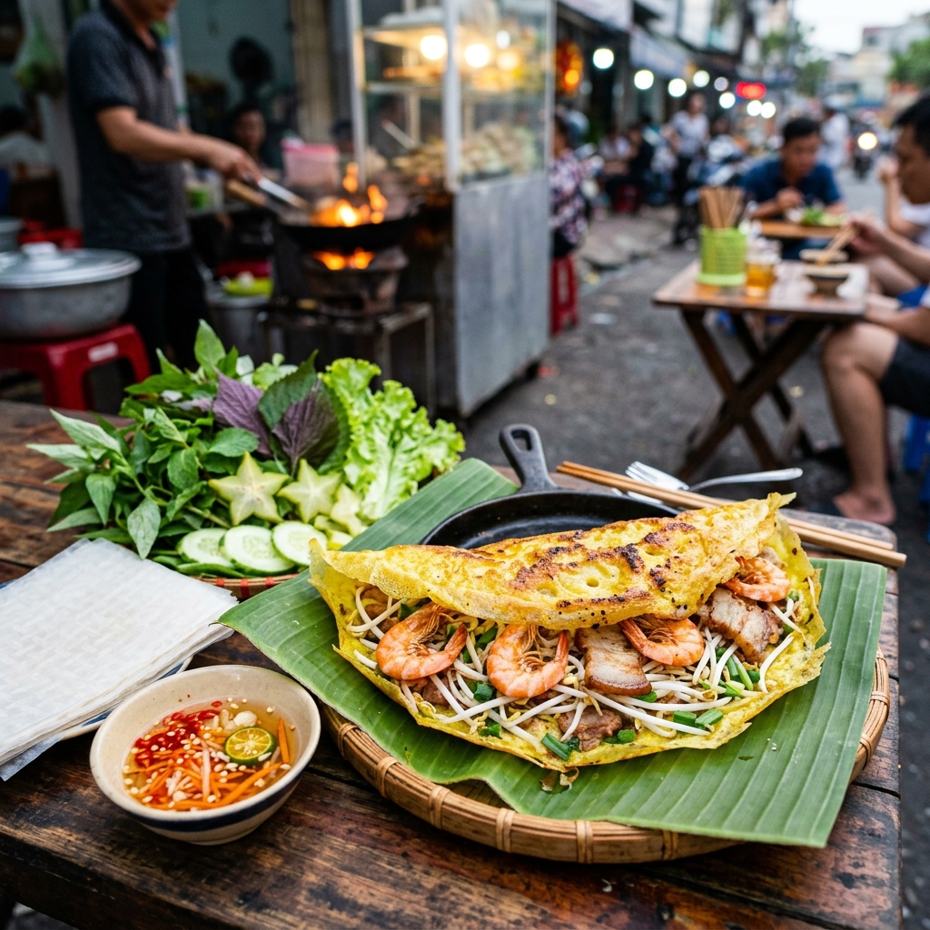 Bánh Xèo Tôm Nhảy Bình Định