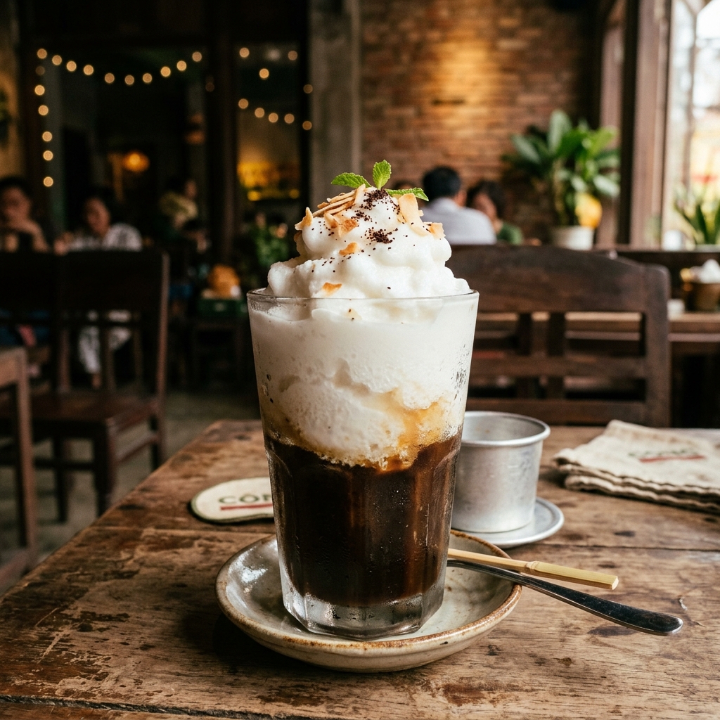 Cà Phê Cốt Dừa