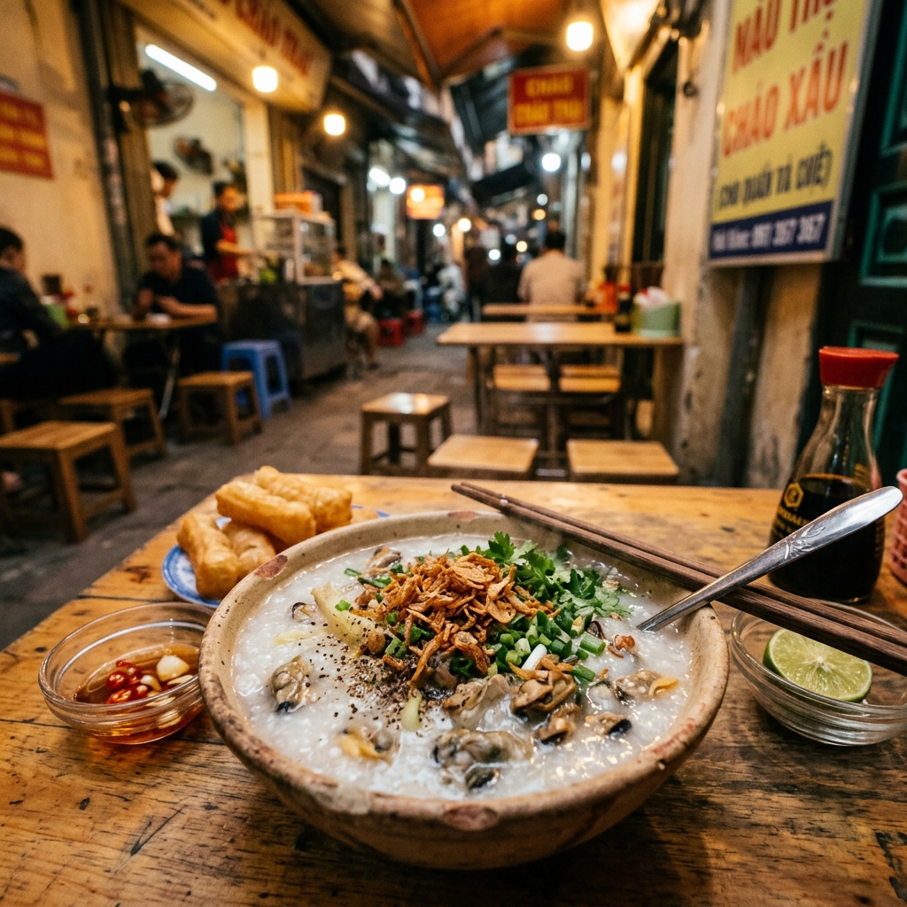 Cháo Trai Hà Nội