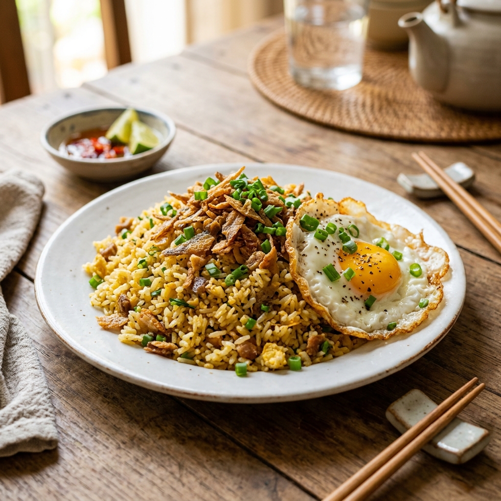 Cơm Chiên Cá Mặn