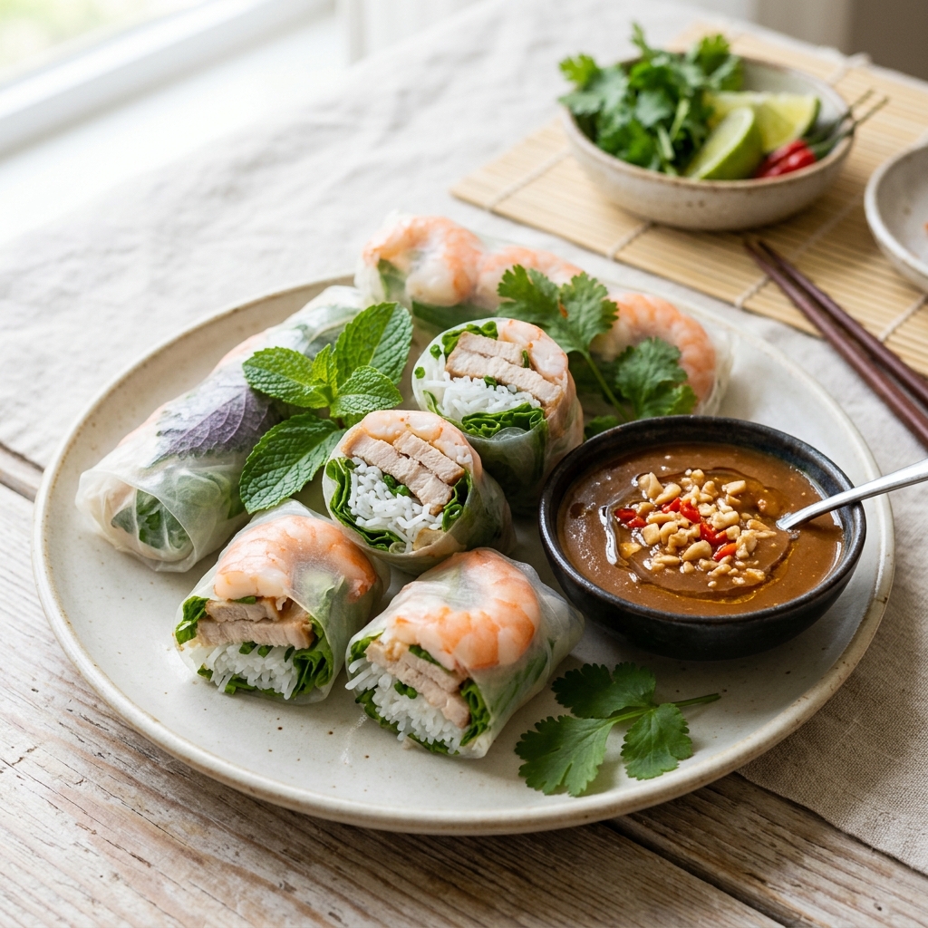 Gỏi Cuốn Tôm Thịt