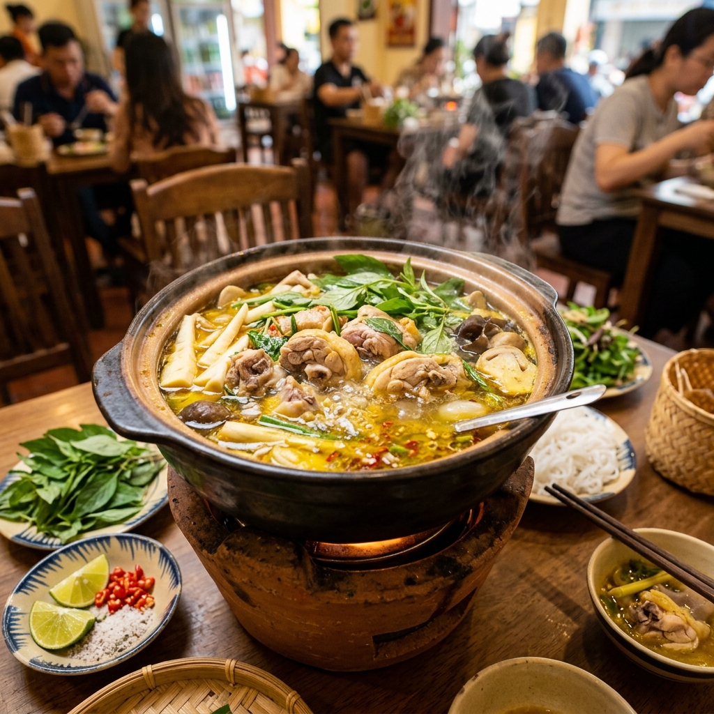 Lẩu Gà Lá É Phú Yên