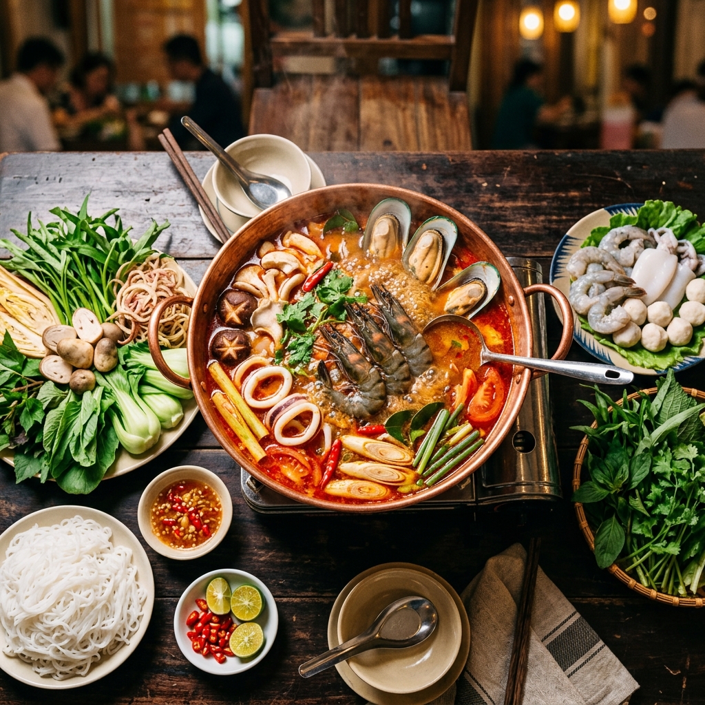 Lẩu Thái Hải Sản