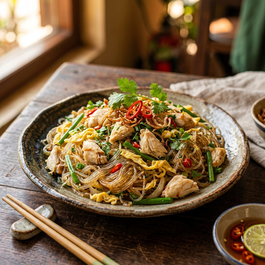 Miến Xào Cua Bể