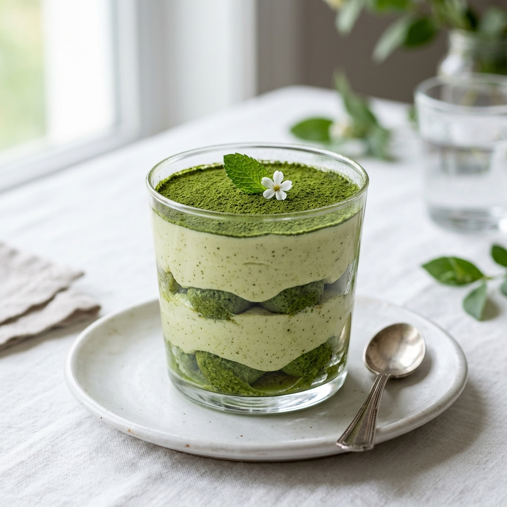 Tiramisu Trà Xanh